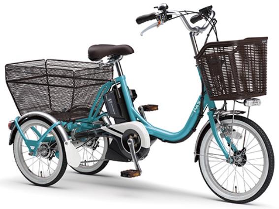 荷物が沢山積める電動三輪車