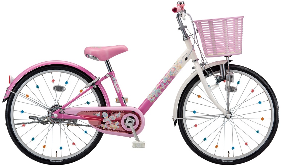 かわいくて元気な自転車