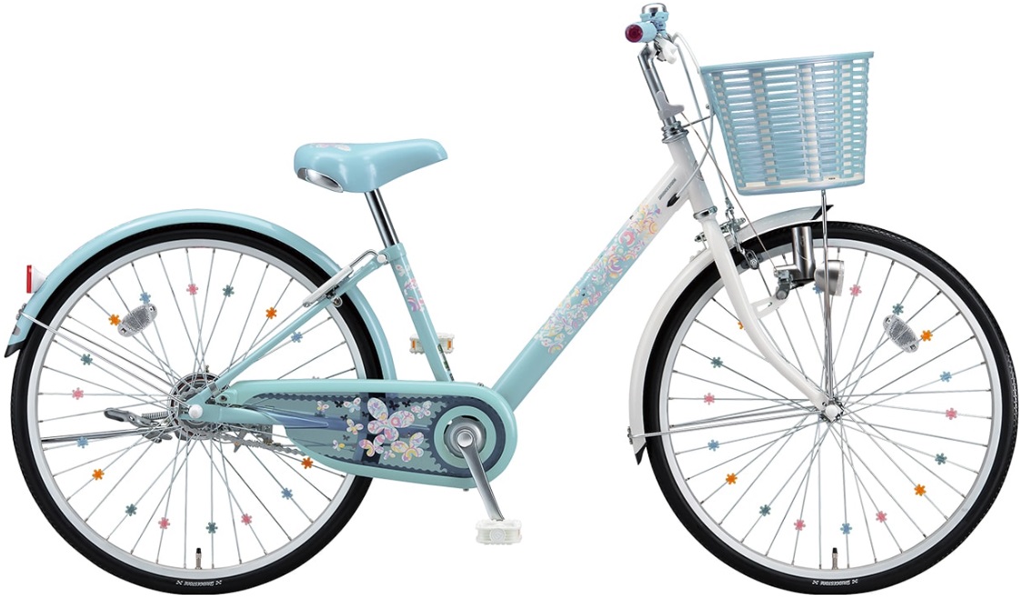 かわいくて元気な自転車