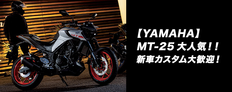 【YAMAHA】MT-25大人気！！